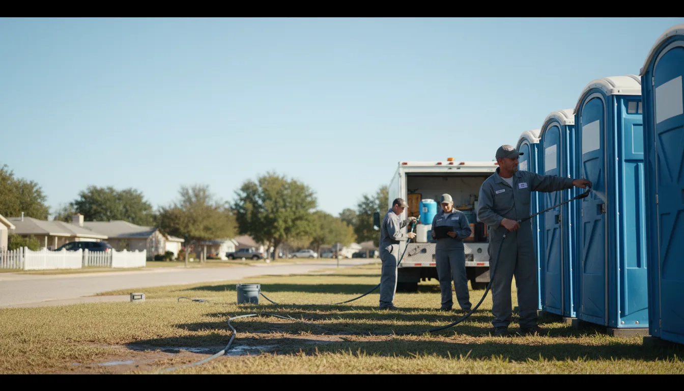 Long-Term Portable Toilet Rental in Knoxville, IA near me